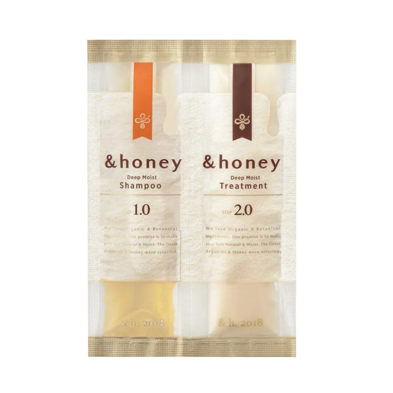 &Honey Deep Moist Shampoo & Treatment 10g+10ml
