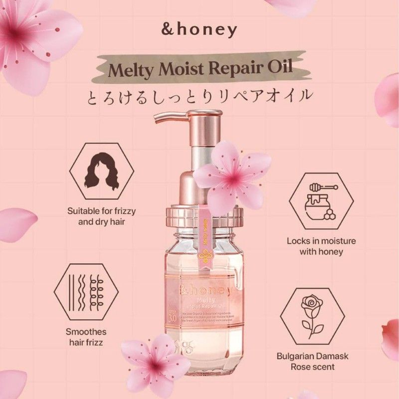 &Honey Melty Moist Repair Hair Oil 3.0 100 ml
