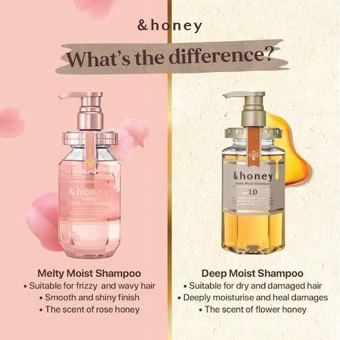 &Honey Deep Moist Shampoo 1.0 440ml