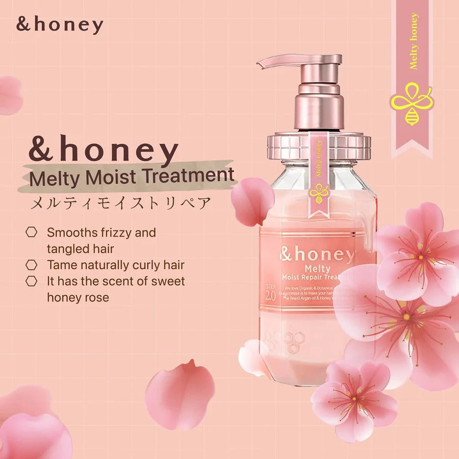 &Honey Melty Hair Treatment 2.0 Moist Repair 445g