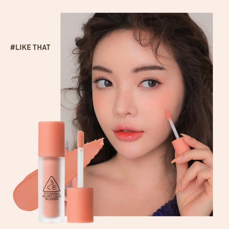 3CE Velvet Liquid Blusher #Like That