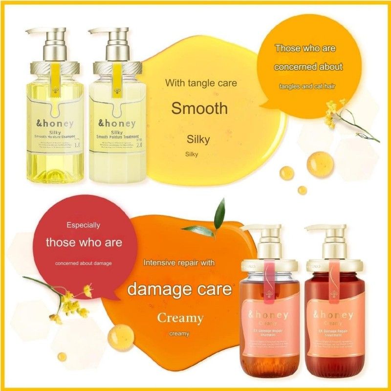 &Honey Creamy EX Damage Repair Treatment 475ml