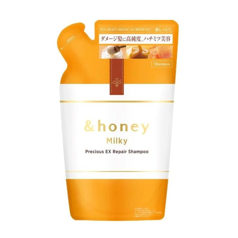 &Honey Milky Precious EX Repair Shampoo 1.0 Refill 385ml