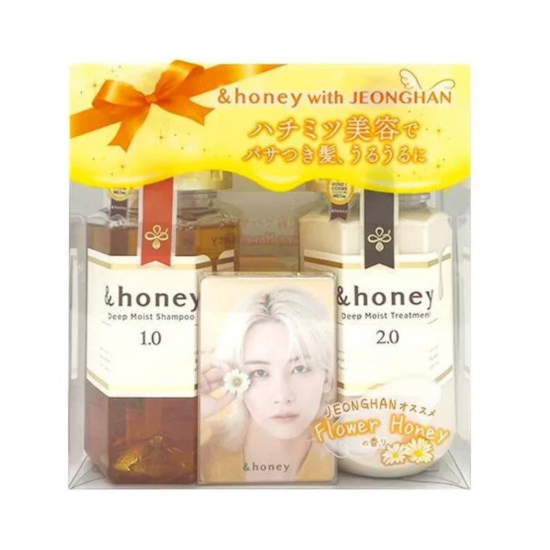&Honey Deep Moist x Jeonghan Collaboration Shampoo & Treatment 440ml+445g