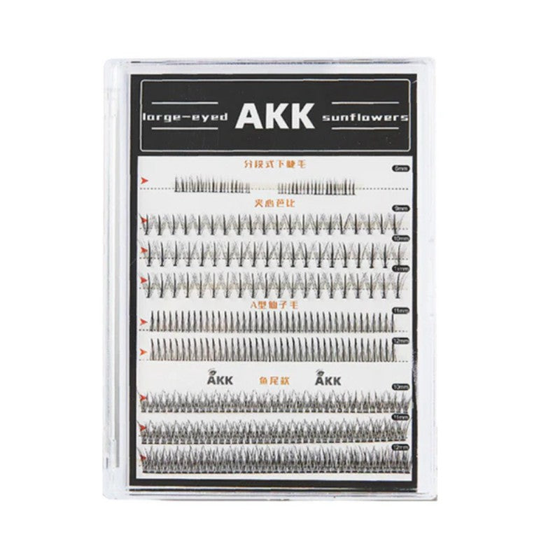 Akk False Eyelashes Thick+Lower Eyelashes