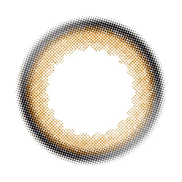 Envie 1-Day Color Contact Lenses Shamo Brown -2.50 30pcs