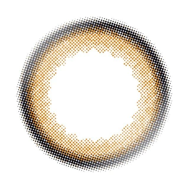 Envie 1-Day Color Contacts Lens Chameau Brown -4.50 30pcs