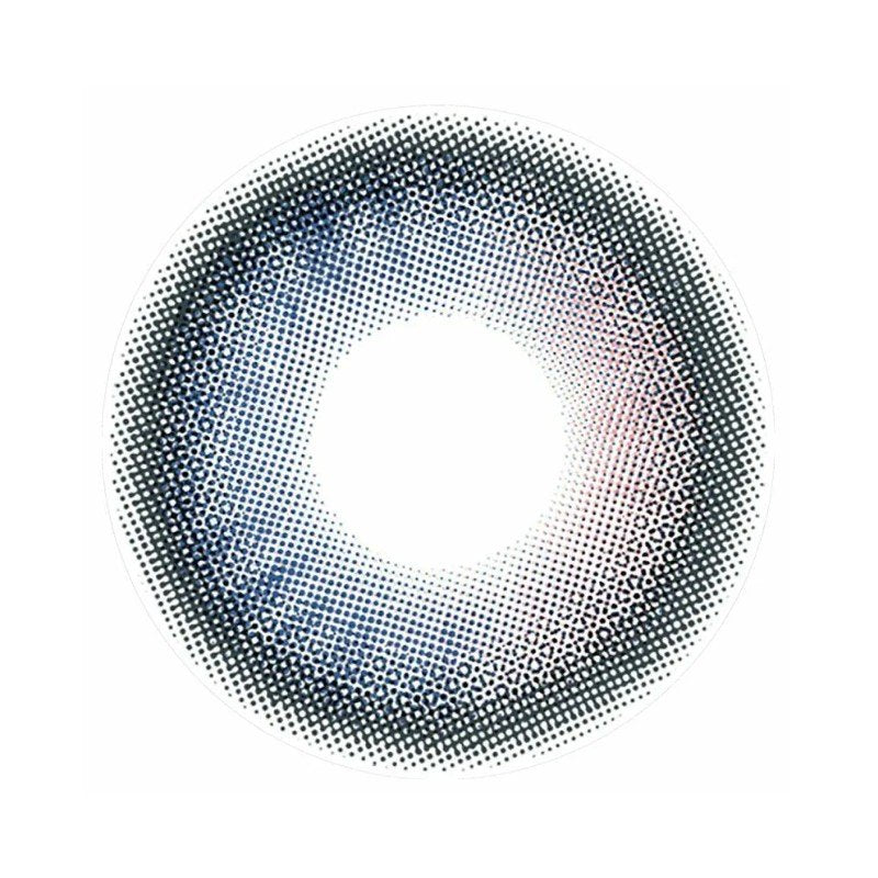 Fomomy 1-Day Color Contact Lens Magic Berry -6.00 10pcs