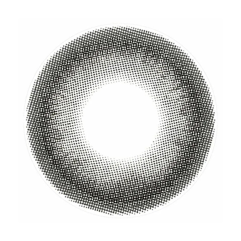 Fomomy 1-Day Color Contact Lens Magic Black -3.00 10pcs