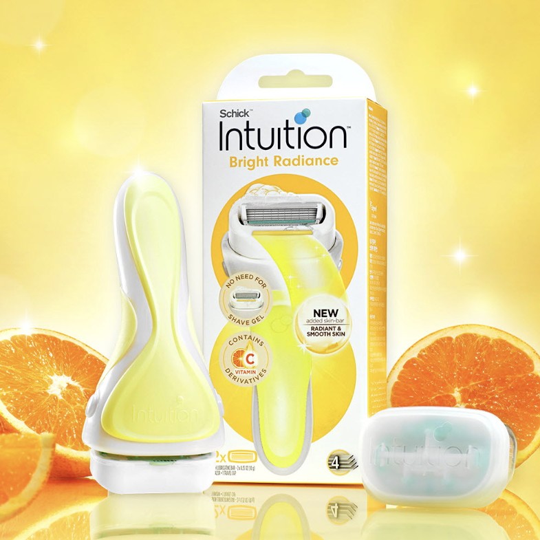 Schick Intuition Razor Blade Bright Radiance (Body*1 + Blades*2)