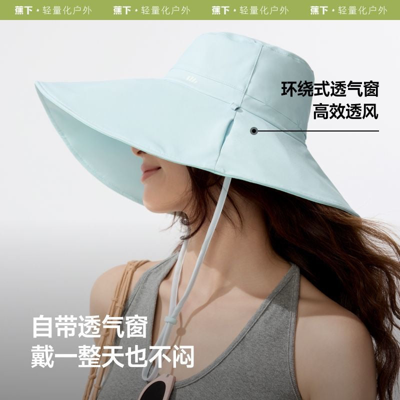 Beneunder Sun Protection Fisherman Hat Bird Brown