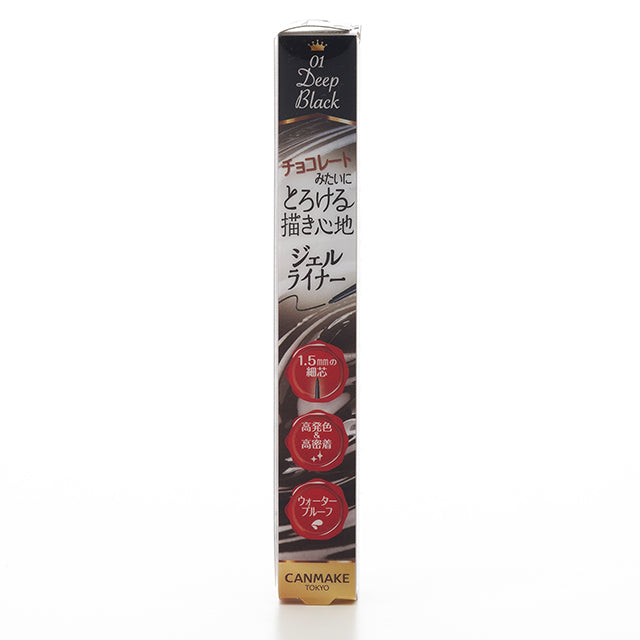 Canmake Creamy Touch Liner #01 Deep Black