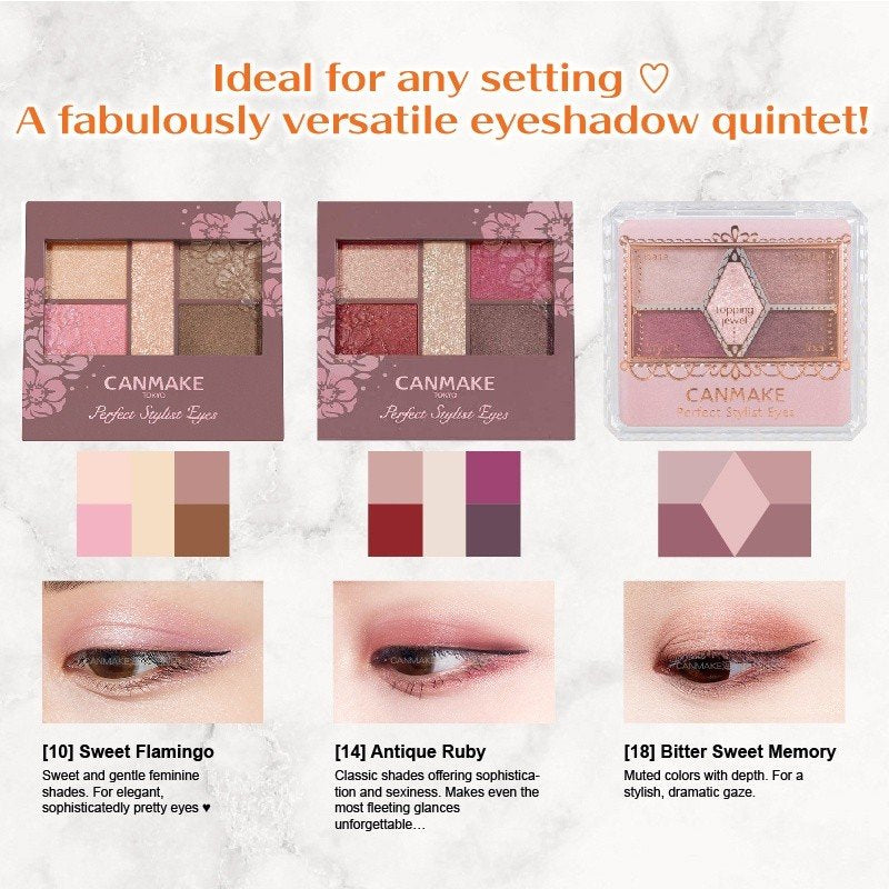 Canmake Perfect Stylist Eyes #18 Bitter Sweet Memory