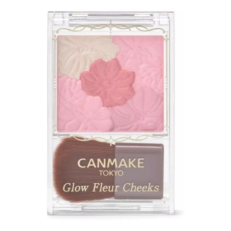 Canmake Glow Fleur Cheeks #17 Strawberry Milk Fleur