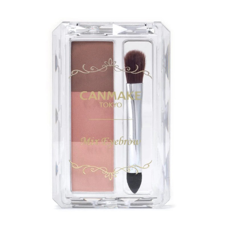 Canmake Mix Eyebrow Powder #09 Peach Tea Brown