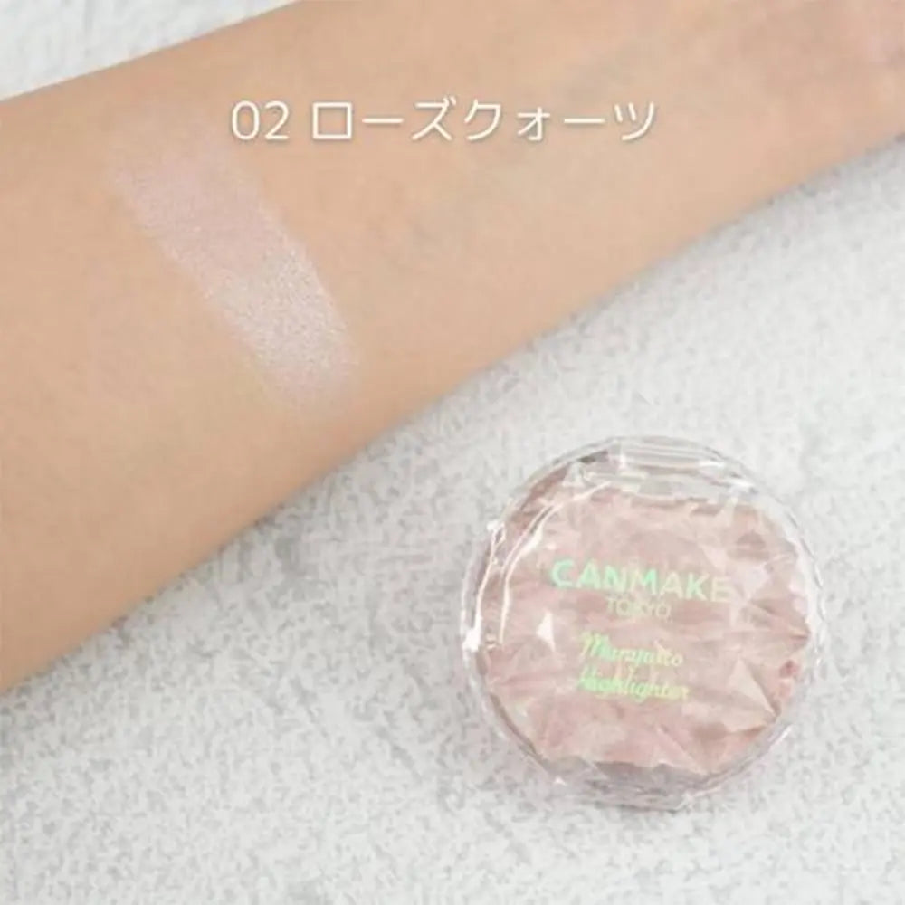 Canmake Munyutto Highlighter #02 Rose Quartz