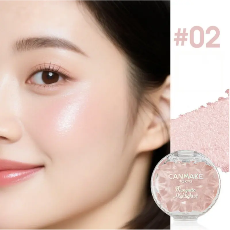 Canmake Munyutto Highlighter #02 Rose Quartz
