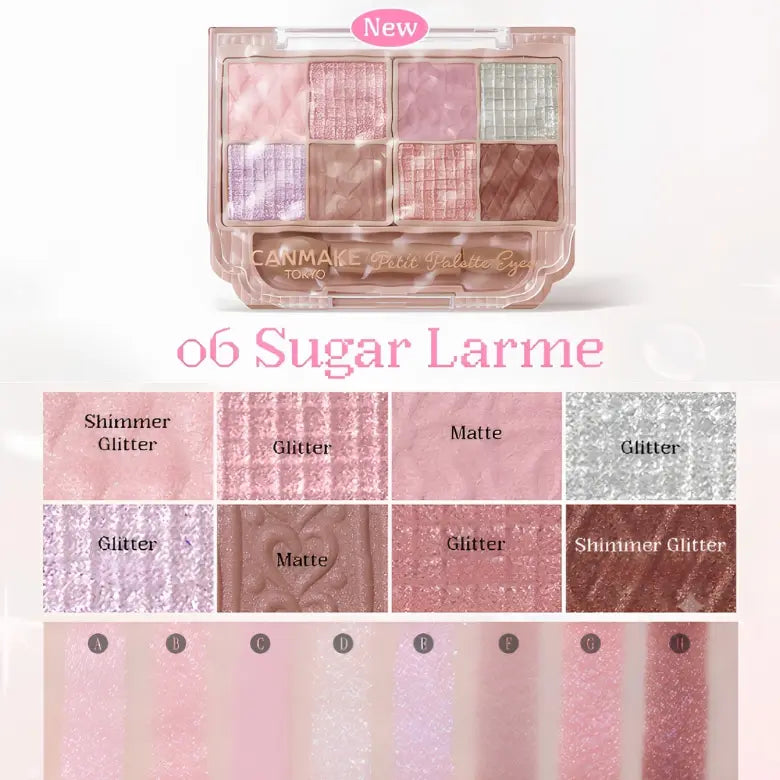Canmake Petit Palette Eyes #06 Sugar Larme