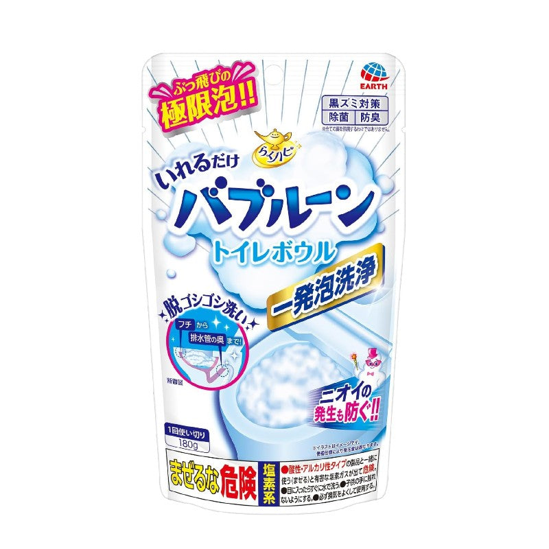 Earth Rakuhapi Bubble Roon Toilet Cleaning Agent 160g