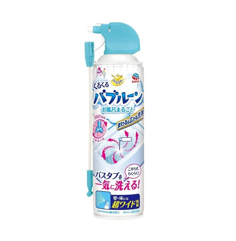 Earth Rakuhapi Bubble Roon Toilet Cleaning 360ml