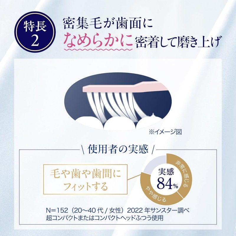 Ebisu惠百施全优护齿牙刷61寸B-3601S