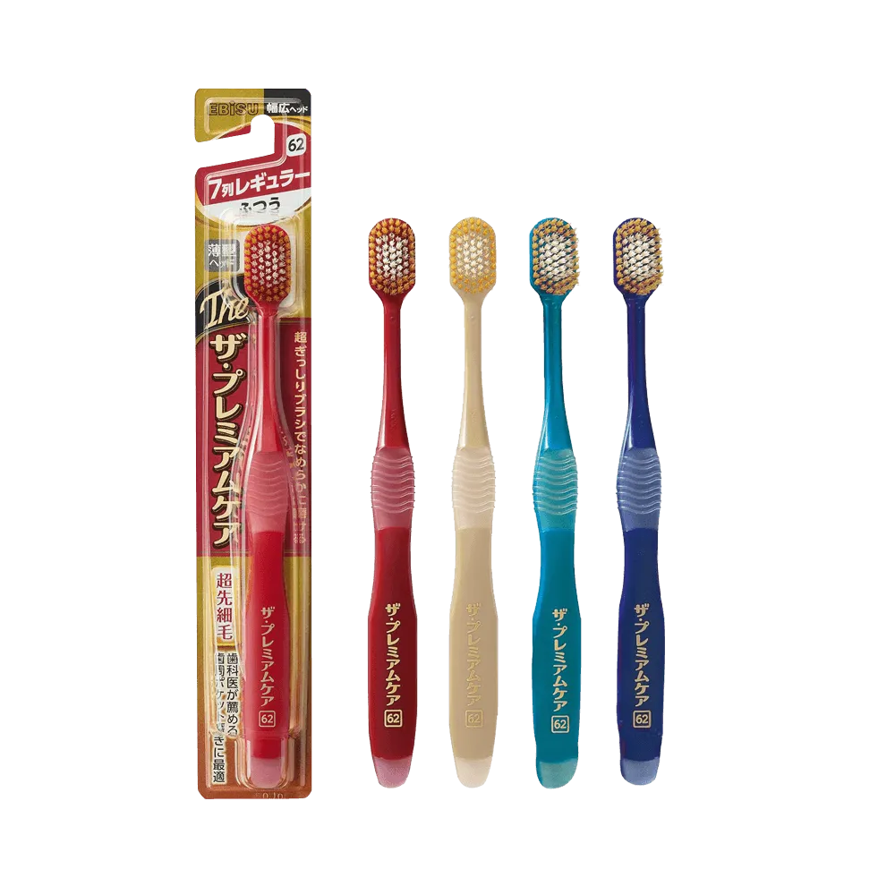 Ebisu Premium Care Soft Toothbrush Random Color 1pcs