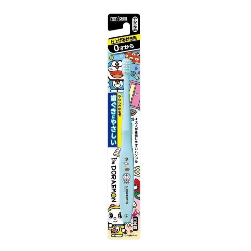 Ebisu Doraemon Children's Toothbrush Above 0 Years Old  Random Color 1pcs