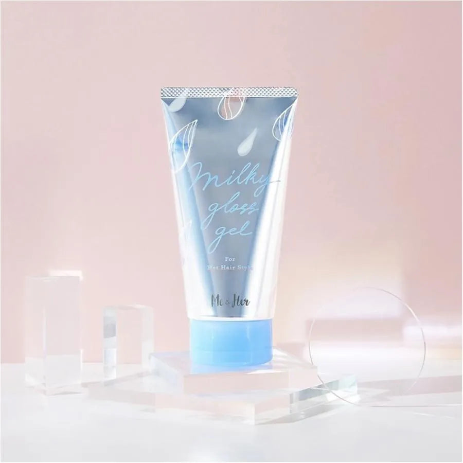 Utena Me & Her Milky Gloss Gel Wet Hair Style 100g