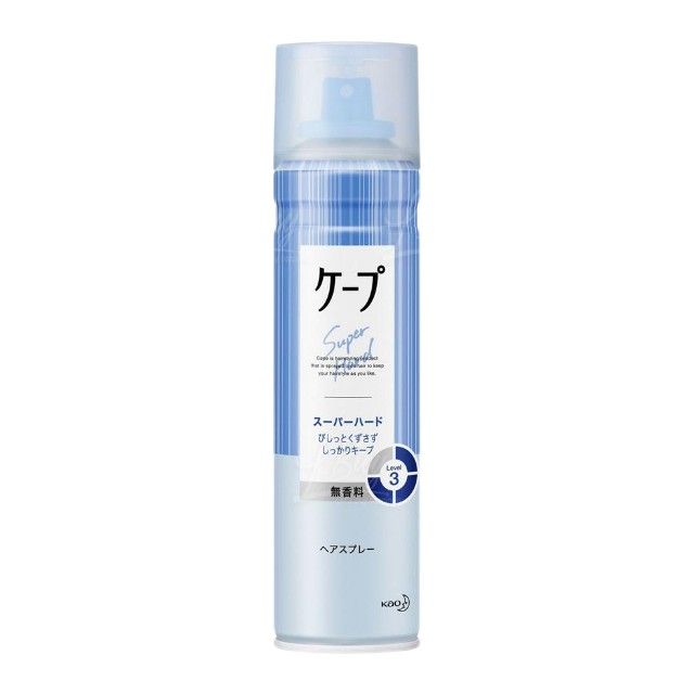 Kao Cape Super Hard Hair Spray No Fragrance 50g