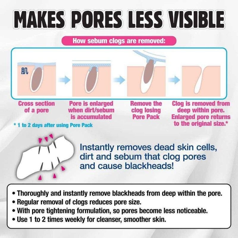 Kao Biore Pore Strips Deep Cleansing White 10pcs