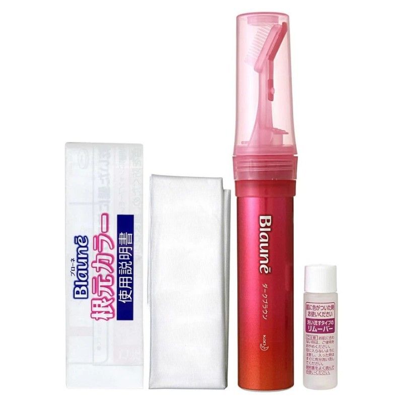 Kao Blaune Grey Hair Root Dye Light Brown 28g