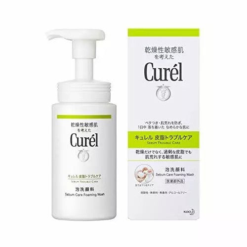 Kao Curel Sebum Trouble Care Foaming Wash 150ml
