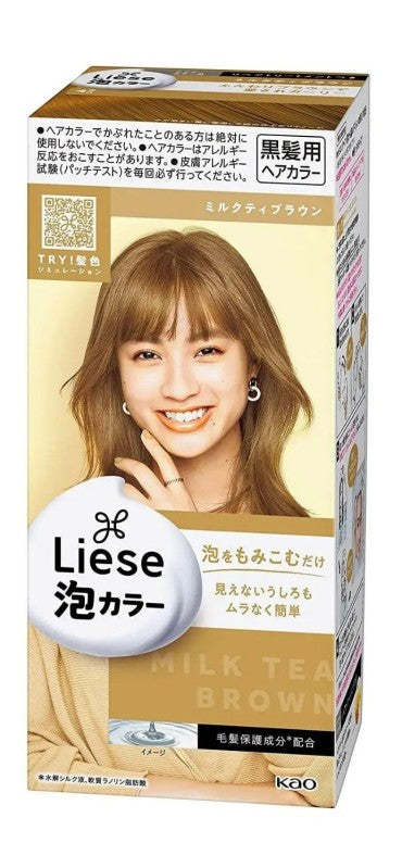 KAO Liese Bubble Hair Color Milk Tea Brown