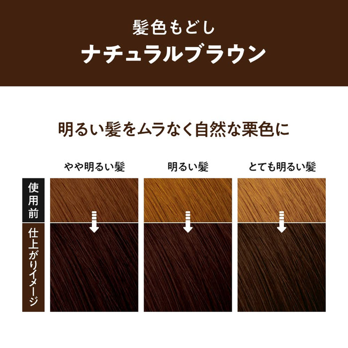 Kao Prettyia Liese Hair Dye Natural Brown