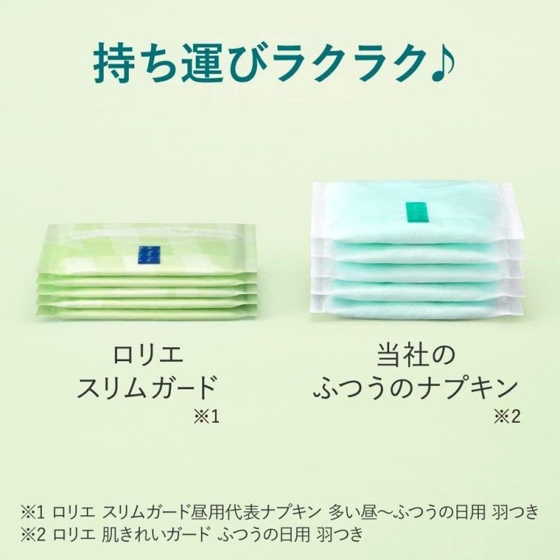 Kao Laurier Slim Guard Sanitary Napkins Rose Scent 25cm*13pcs