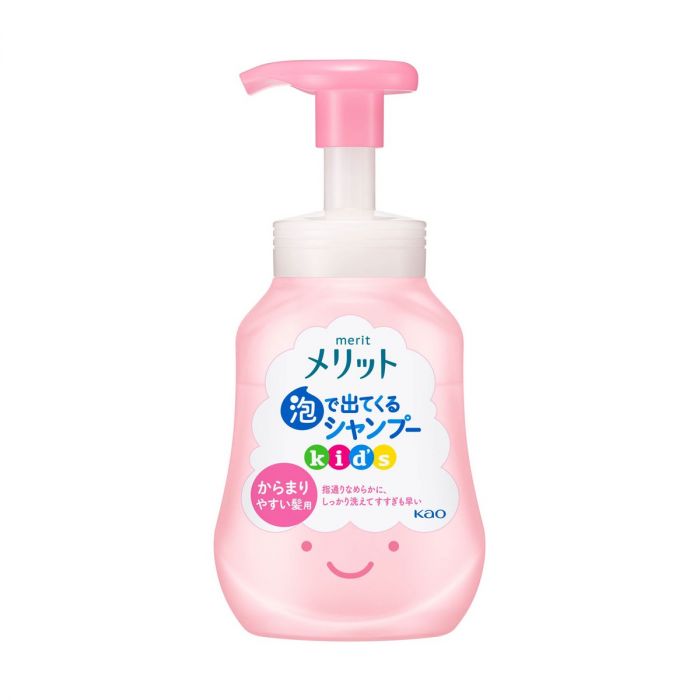 Kao Merit Kids Foaming Shampoo Pink 300ml