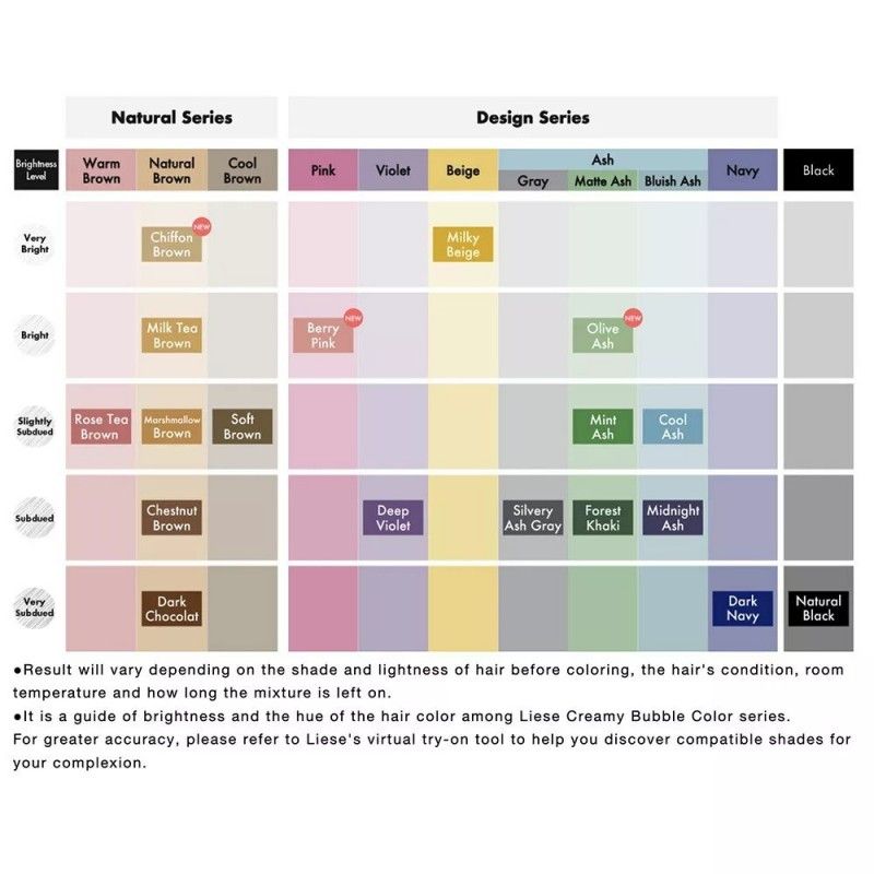 Kao Liese Prettia Bubble Hair Color Smoky Ash Gray