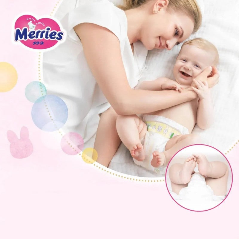 Kao Merries Nappies M 6-11kg 68pcs