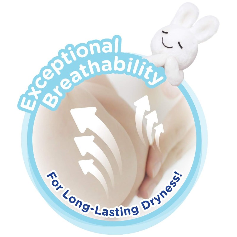 Kao Merries Nappies M 6-11kg 68pcs