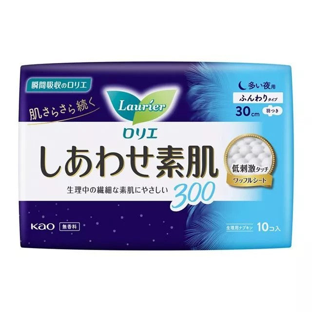 Kao Laurier Feather Breathable Heavy Night Pads 30cm*9pcs