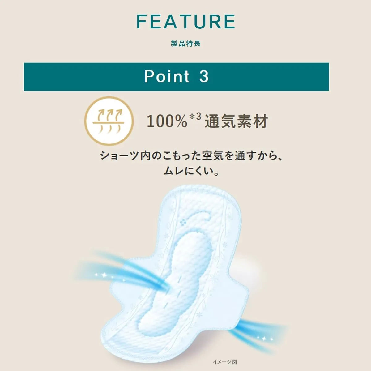 Kao Laurier Happy Skin Botanical Cotton Day Use Pads With Wings 25cm 14pcs