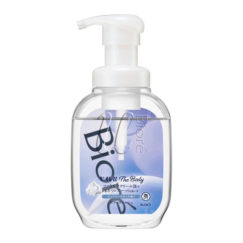 Biore U The Body Foaming Body Soap Purely Savon Fragrance 540ml
