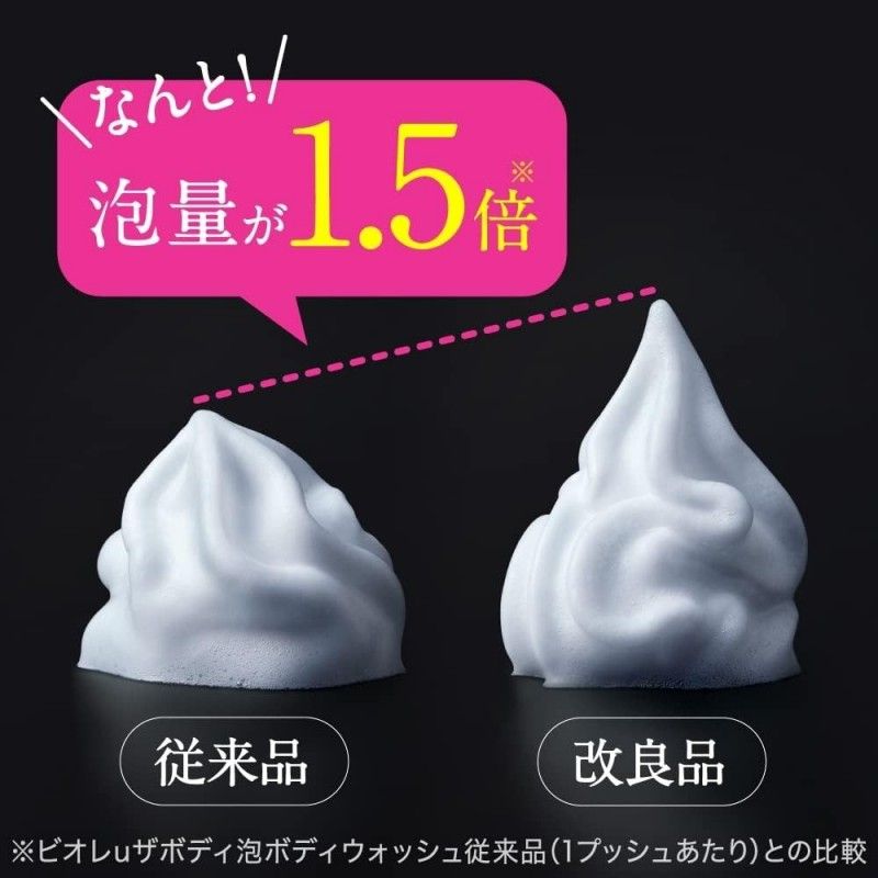 Biore U The Body Foaming Body Soap Purely Savon Fragrance 540ml