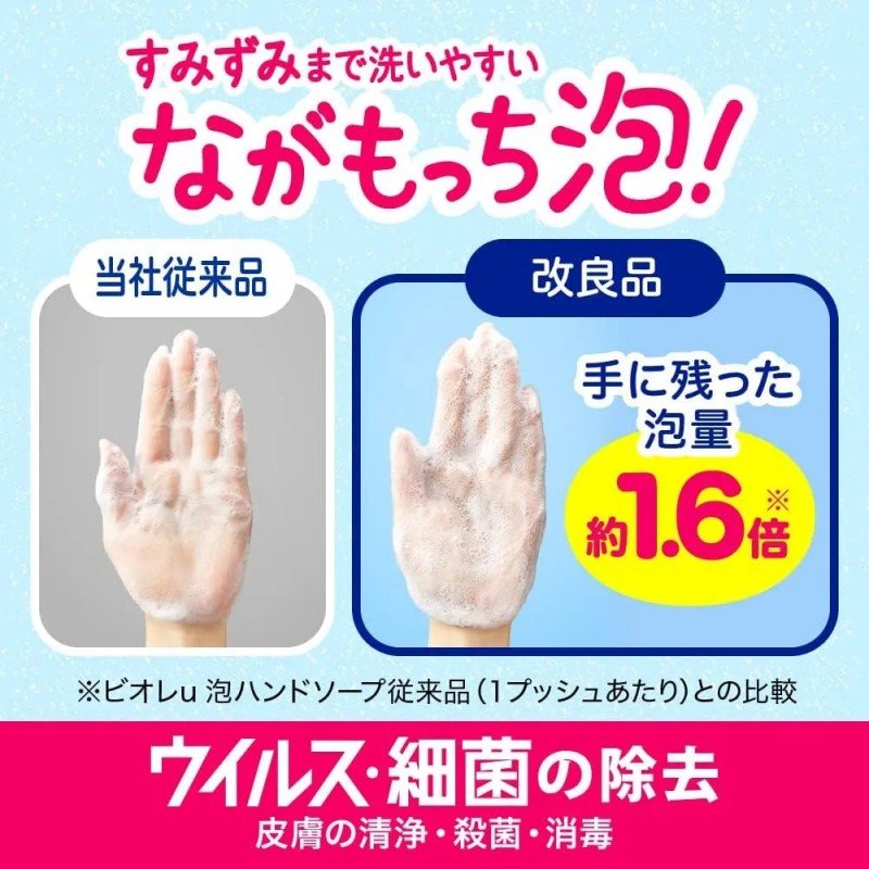 Kao Biore U Foam Hand Soap Fruit Refill 770ml