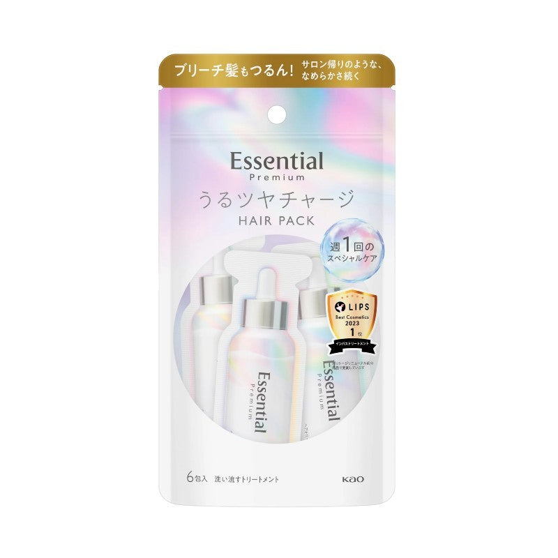 Kao Essential The Beauty Hair Pack 9g*6