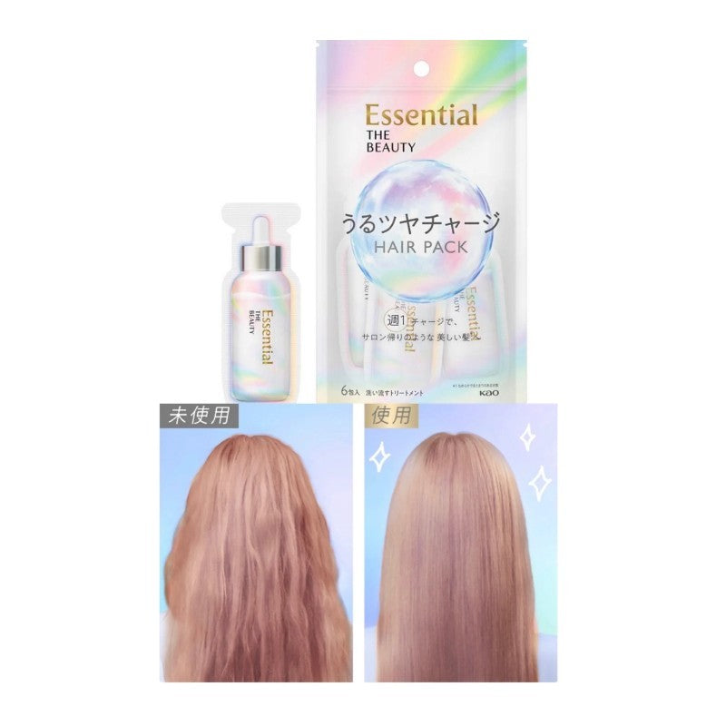 Kao Essential The Beauty Hair Pack 9g*6