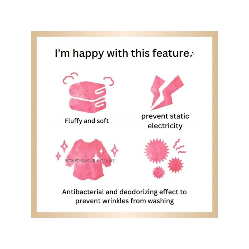 Kao Flair Fragrance Fabric Softener Sabon de Sabon 520ml