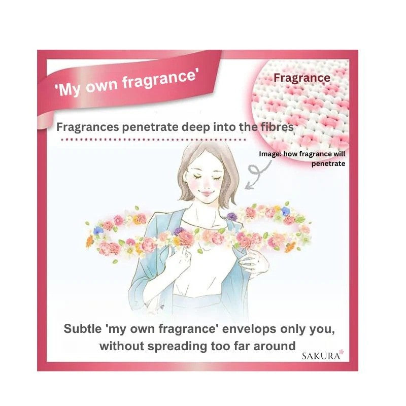 Kao Flair Fabric Conditioner Charming & Bouquet 520ml