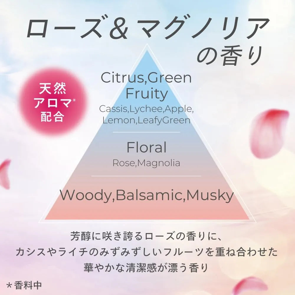 Kao New Beads Laundry Detergent Rose & Magnolia Scent 690g