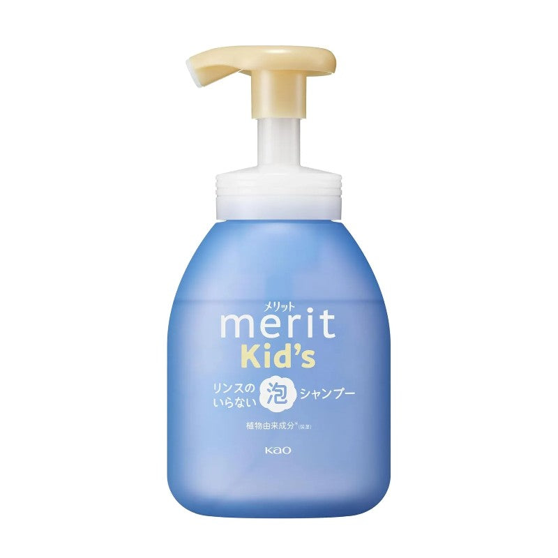 Kao Merit Kids No-Rinse Foaming Shampoo Pump 330ml